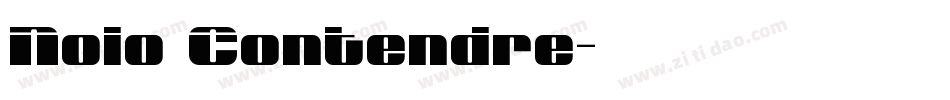 Nolo Contendre字体转换